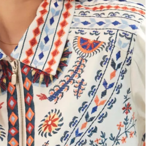 ANTHROPOLOGIE Frontier Embroidered Jacket - Picture 3 of 9